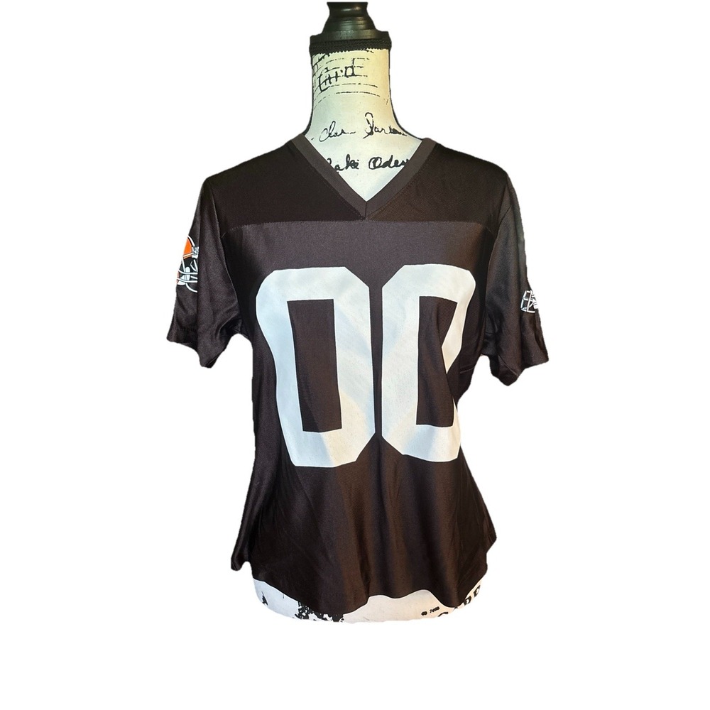 NFL Team Apparel Women's Football Jersey Cleveland Browns #00 Size L